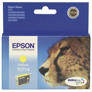 Tinta EPSON T0714 Yellow