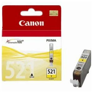 Tinta CANON CLI-521Y Yellow