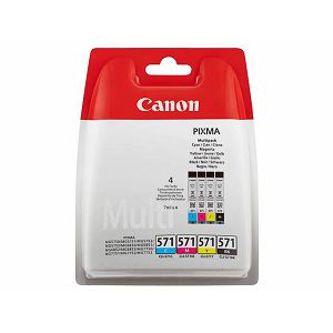 Tinta Canon CLI-571 CMYK+PG-570BK