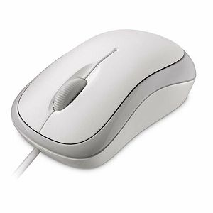 Basic Optical Mouse for Business PS2/USB White