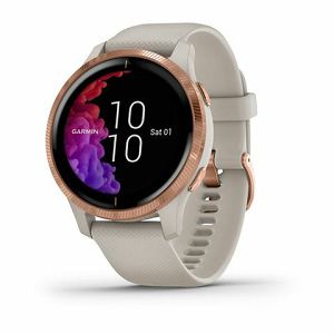 Garmin Venu RoseGold Light sand remen