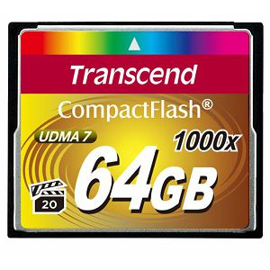 Memorijska kartica Compact Flash Transcend 64GB 1000X TS