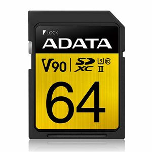 Memorijska kartica Adata 64GB Premier ONE SDXC UHS-II Class U3 V90