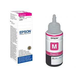 Tinta Epson T6733 L800 magenta ecotank C13T67334A 70ml