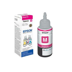 Tinta Epson T6643 L110/210/550 magenta ecotank C13T66434A 70ml