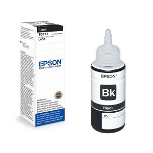 Tinta Epson T6731 L800 black ecotank C13T67314A 70ml