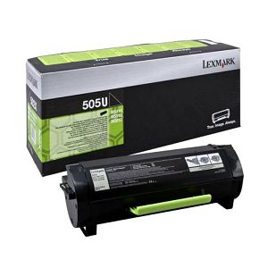 Toner Lexmark 50F5U0E black 20k