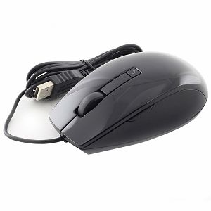 Mice : Dell Laser USB (6 buttons scroll) Black Mouse (Kit)