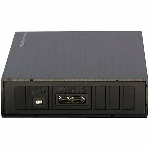 Drive Cabinet INTER-TECH X-3561 (2.5" HDD, SATA III, USB 3.0) Black