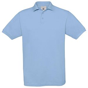 Majica kratki rukavi B&C Safran Polo 180g nebo plava XL!!