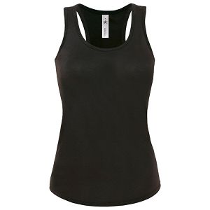 Majica bez rukava ženska B&C Patti Classic 120g crna M!!