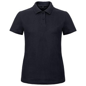 Majica kratki rukavi polo B&C ID.001/women 180g tamno plava XL