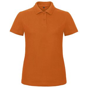 Majica kratki rukavi polo B&C ID.001/women 180g narančasta XL