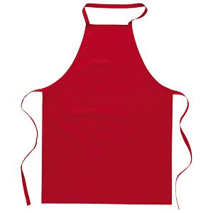 Pregača za kuhanje pamučna 65x90 cm crvena