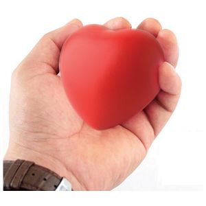 Loptica antistres oblik srca