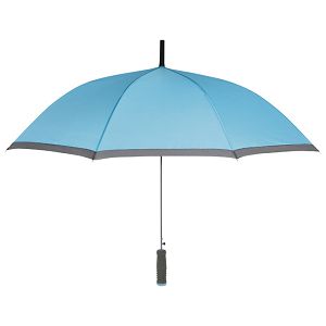Kišobran automatik s eva guma drškom svijetlo plavi