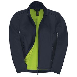 Jakna zip ženska B&C ID.701 Softshell/women tamno plava 2XL