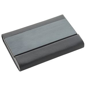Etui za vizitke metalni crni!!