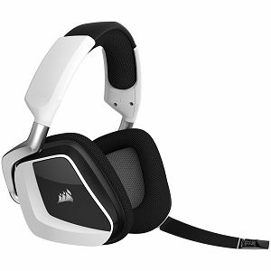 CORSAIR GAMING VOID RGB ELITE Wireless Premium Gaming Headset with 7.1 Surround Sound, White (EU Version)