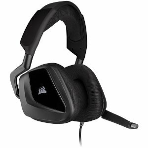 CORSAIR VOID ELITE SURROUND Premium Gaming Headset with 7.1 Surround Sound, Carbon (EU Version)