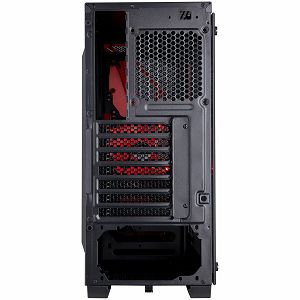 Corsair Carbide Series SPEC-04 Tempered Glass Mid-Tower Gaming Case — Black/Red