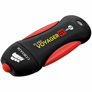 Corsair Flash Voyager GT USB 3.0 32GB, Read 390MBs - Write 80MBs, Plug and Play