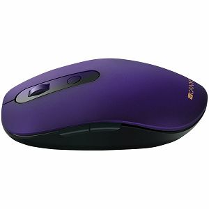 Canyon 2 in 1 Wireless optical mouse with 6 buttons, DPI 800/1000/1200/1500, 2 mode(BT/ 2.4GHz), Battery AA*1pcs, Violet, silent switch for right/left keys, 65.4*112.25*32.3mm, 0.092kg