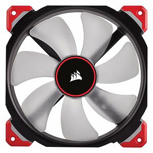 Corsair ML140 Pro LED, Red, 140mm Premium Magnetic Levitation Fan