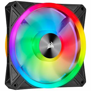 CORSAIR QL Series, QL140 RGB, 140mm RGB LED Fan, Single Pack