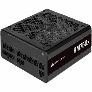 Corsair RMx Series (2021), RM750x, 750 Watt, GOLD, Fully Modular Power Supply, EU Version