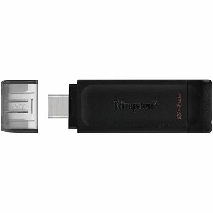 Kingston 64GB USB-C 3.2 Gen 1 DataTraveler 70 EAN: 740617305302