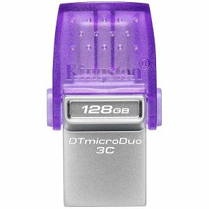 Kingston 128GB DataTraveler microDuo 3C 200MB/s dual USB-A + USB-C EAN: 740617328165