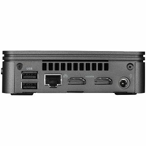 GIGABYTE BRIX slim, Intel Core i3-10110, UHD Graphics 620, 2xDDR4 SODIMM 2666Mhz (Max. 64GB), 1xM.2 slot, 2xHDMI, 5xUSB3.2, 1xUSB Type-C, Intel 1GbE, Intel 3168 WiFi+BT, VESA Bracket