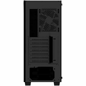 Chassis GIGABYTE C200 GLASS Midi Tower, ATX, 2xUSB3.0, RGB, Full-Size Black Tempered Glass Side Panel, Liquid Cooling Compatible, Dust Filter, 1x120mm Fan