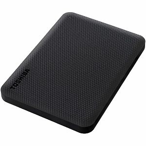 Toshiba External Hard Drive Canvio Advance (2.5 2TB, USB3.2 Gen 1, Black)