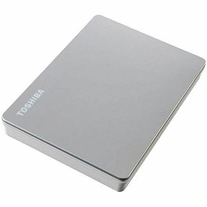 Toshiba External Hard Drive Canvio Flex (2.5 4TB, USB3.2 Gen 1, Silver)