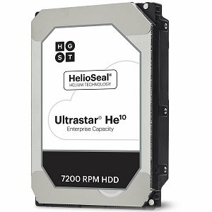 Western Digital Ultrastar DC HDD Server HE10 (3.5’’, 8TB, 256MB, 7200 RPM, SAS 12Gb/s, 512E SE) SKU: 0F27358