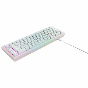 XTRFY K5 RGB, Compact Mechanical Keyboard 65%, Transparent white, US