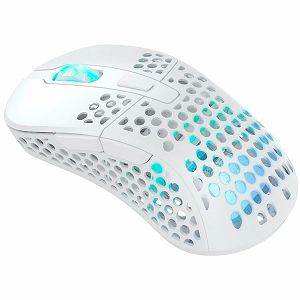 XTRFY M42 RGB, Ultra-light Wireless Gaming Mouse, Pixart 3389, Modular shell, White