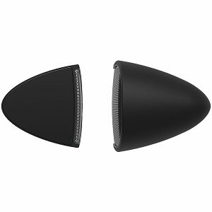 Prestigio Supreme, 2-in-1 bluetooth speakers with magnets, TWS, 1000mAH battery, with Type-C port,  Type-C to USB Cable 1.5M, Dimension 69*96*65mm, black color.