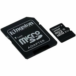 Kingston 32GB microSDHC Endurance Flash Memory Card, Class 10