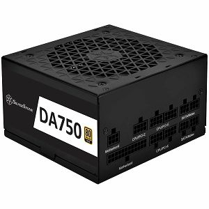 SilverStone Decathlon Series, 750W 80 Plus Gold ATX PC Power Supply, Low Noise 120mm, 100% modular