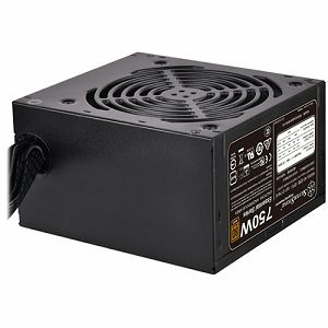 SilverStone Strider Essential Series, 750W 80 Plus Bronze ATX PC Power Supply, Low Noise 120mm