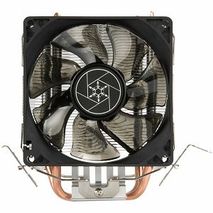 SilverStone SST-KR02 Kryton CPU Cooler, Silent hydraulic bearing 92mm fan, Intel LGA 775/115x/1200/1366 AMD Socket AM4/AM3/AM2/FM2/FM1