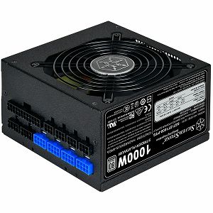 SilverStone Strider Platinum Series, 1000W 80 Plus Platinum ATX PC Power Supply, Low Noise 120mm, 100% modular, FF122 magnetized fan filter