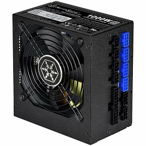 SilverStone Strider Platinum Series, 1200W 80 Plus Platinum ATX PC Power Supply, Low Noise 120mm, 100% modular, FF122 magnetized fan filter