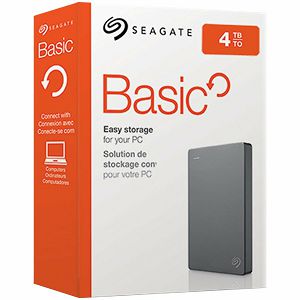 SEAGATE HDD External Basic (2.5/4TB/USB 3.0)
