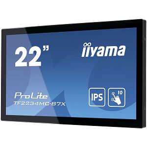 IIYAMA Monitor 21,5" PCAP Bezel Free 10P Touch with Anti-Fingerprint coating, 1920x1080, IPS panel, VGA, DisplayPort, HDMI, 305cd/m² (with touch), Through Glass (Gloves) mode, 1000:1, 8ms, USB Touch I