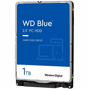 Western Digital WD10SPZX, 1TB WD Blue 2,5"/SATAIII/5400/128MB, 7mm