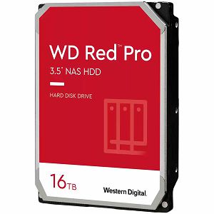HDD Desktop WD Red Pro (3.5, 16TB, 512MB, 7200 RPM, SATA 6 Gb/s)